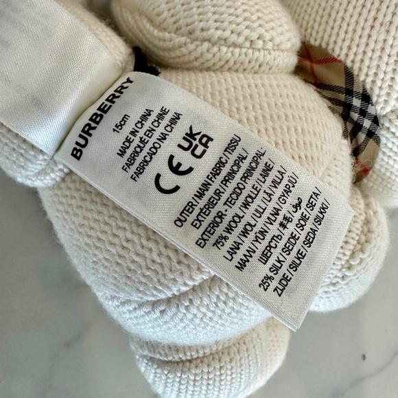 Burberry Baby Thomas Bear Rattle - Picture 8 of 10